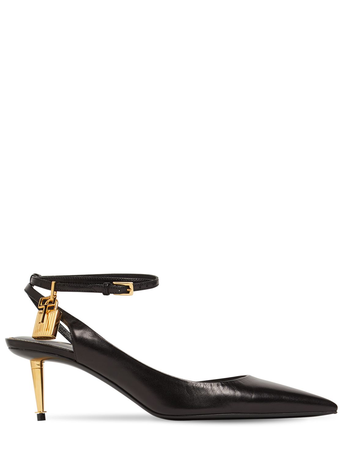 Tom Ford Tom Ford 55mm Kitten heel slingback pumps - Size: UK 3 Heels | Shop From The Mirage