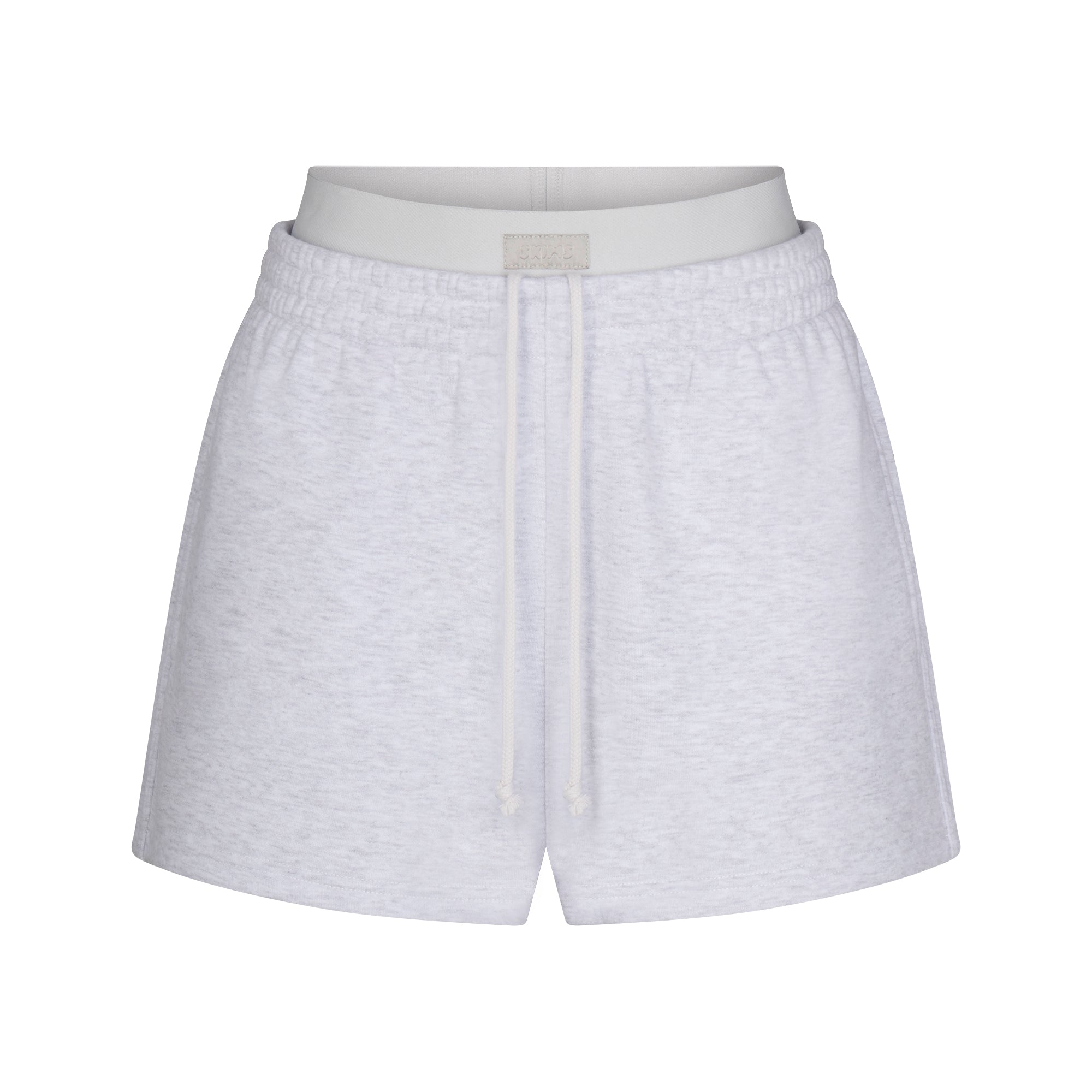 Cotton Fleece Double Waistband Short