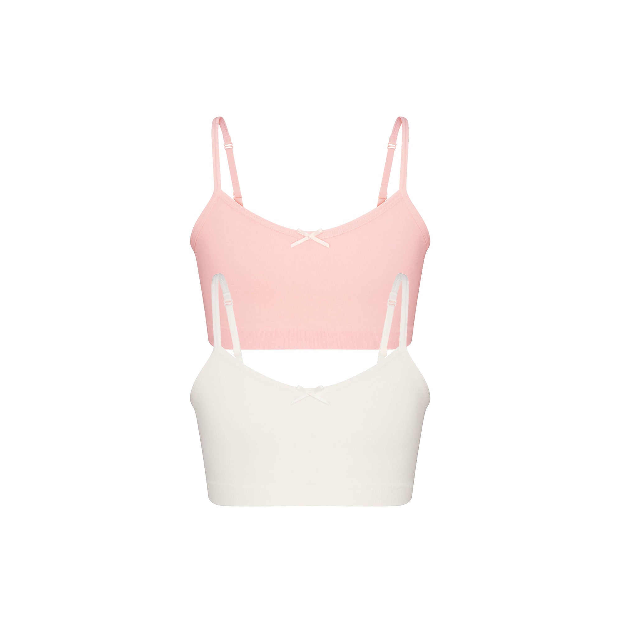Cotton Seamless Juniors Bralette 2-pack