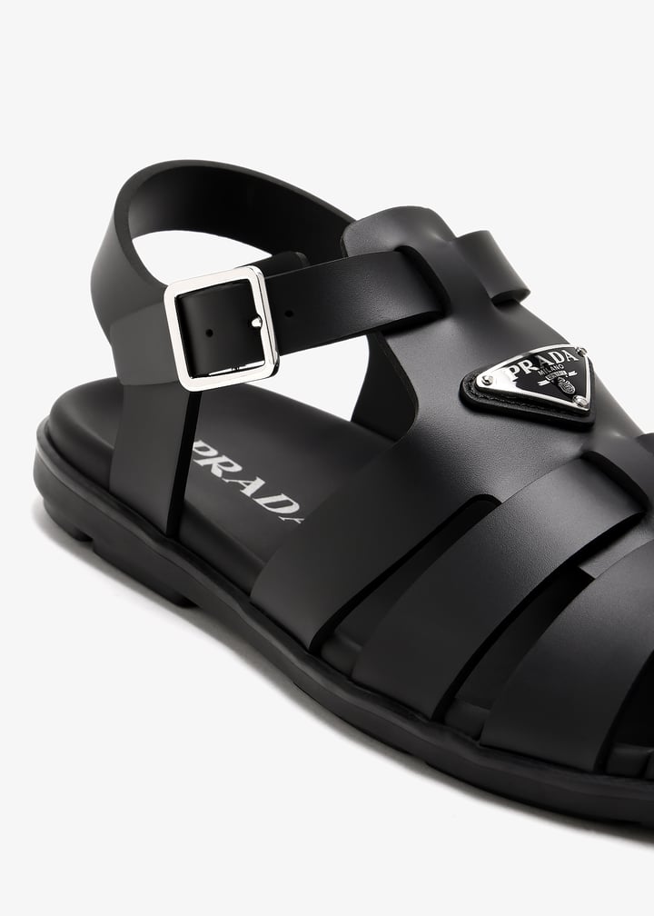 Prada Rubber fisherman sandals