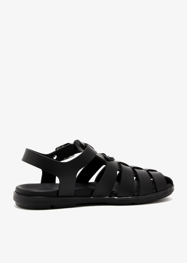 Prada Rubber fisherman sandals