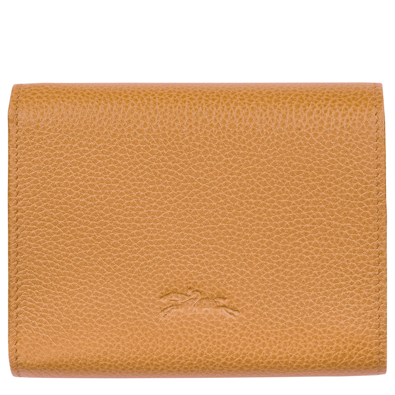 Le Foulonné Wallet Walnut - Leather