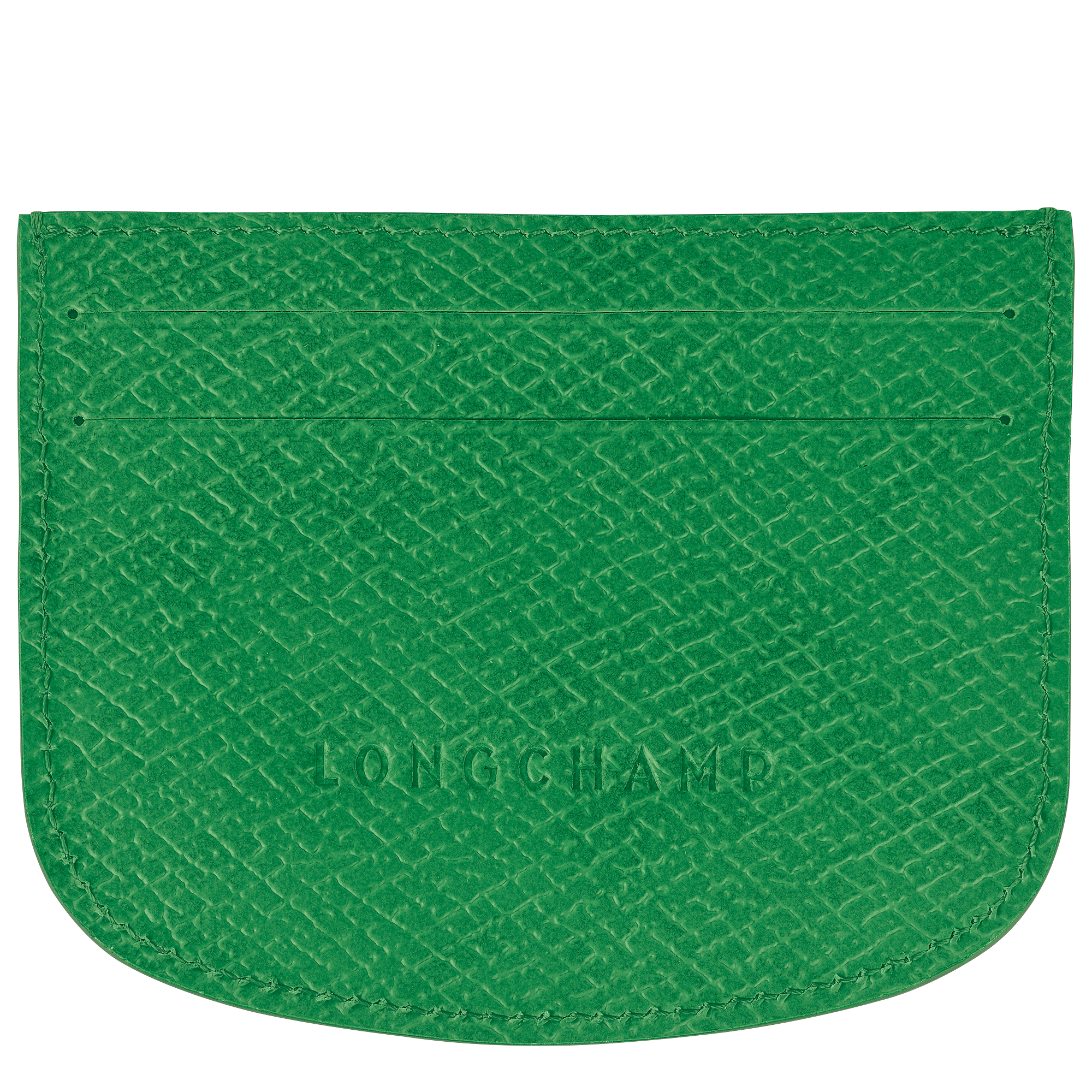 Épure Card holder Green - Leather