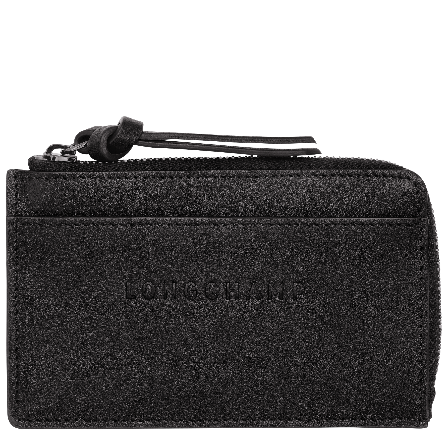 Longchamp 3D Card holder Black - Leather