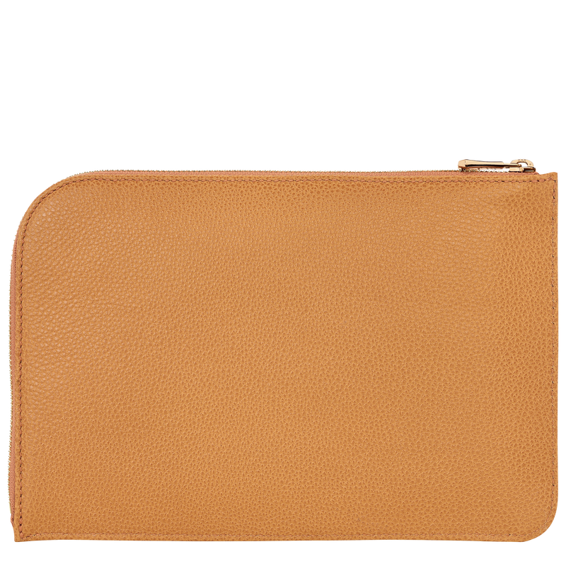 Le Foulonné Pouch Walnut - Leather