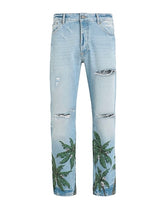 PALM ANGELS DENIM TROUSERS