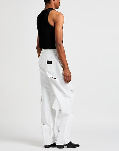 DOLCE&GABBANA DENIM TROUSERS