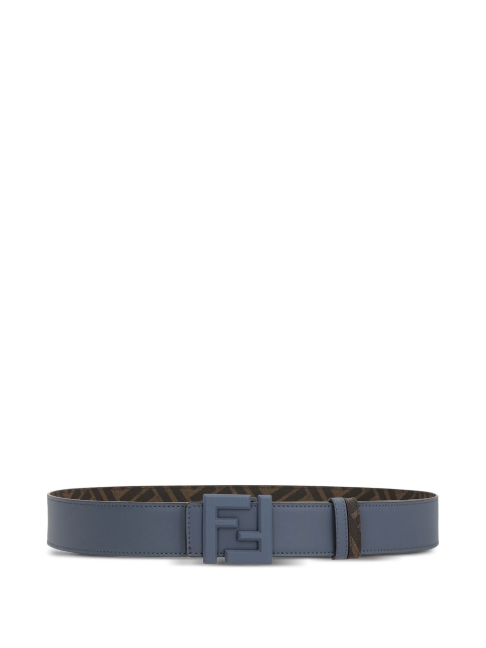 FENDI FF-logo leather belt
