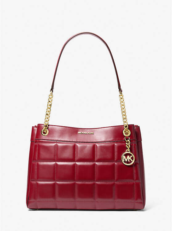 Michael Kors Susan Medium Quilted Leather Tote Bag - Bags | Shop From The Mirage