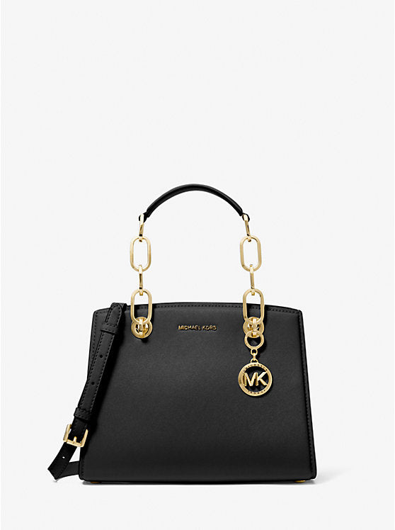 Michael Kors Cynthia Small Leather Satchel - Bags | Shop From The Mirage
