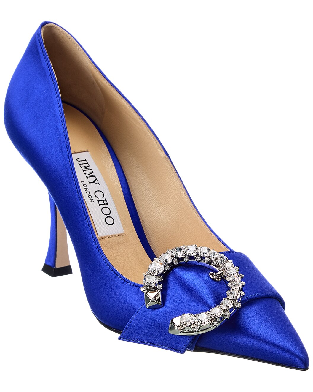 Jimmy Choo Melva 90 Satin Pump