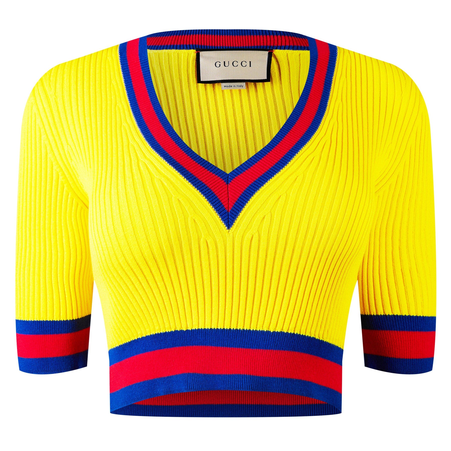 Web Knit Crop Top Womens