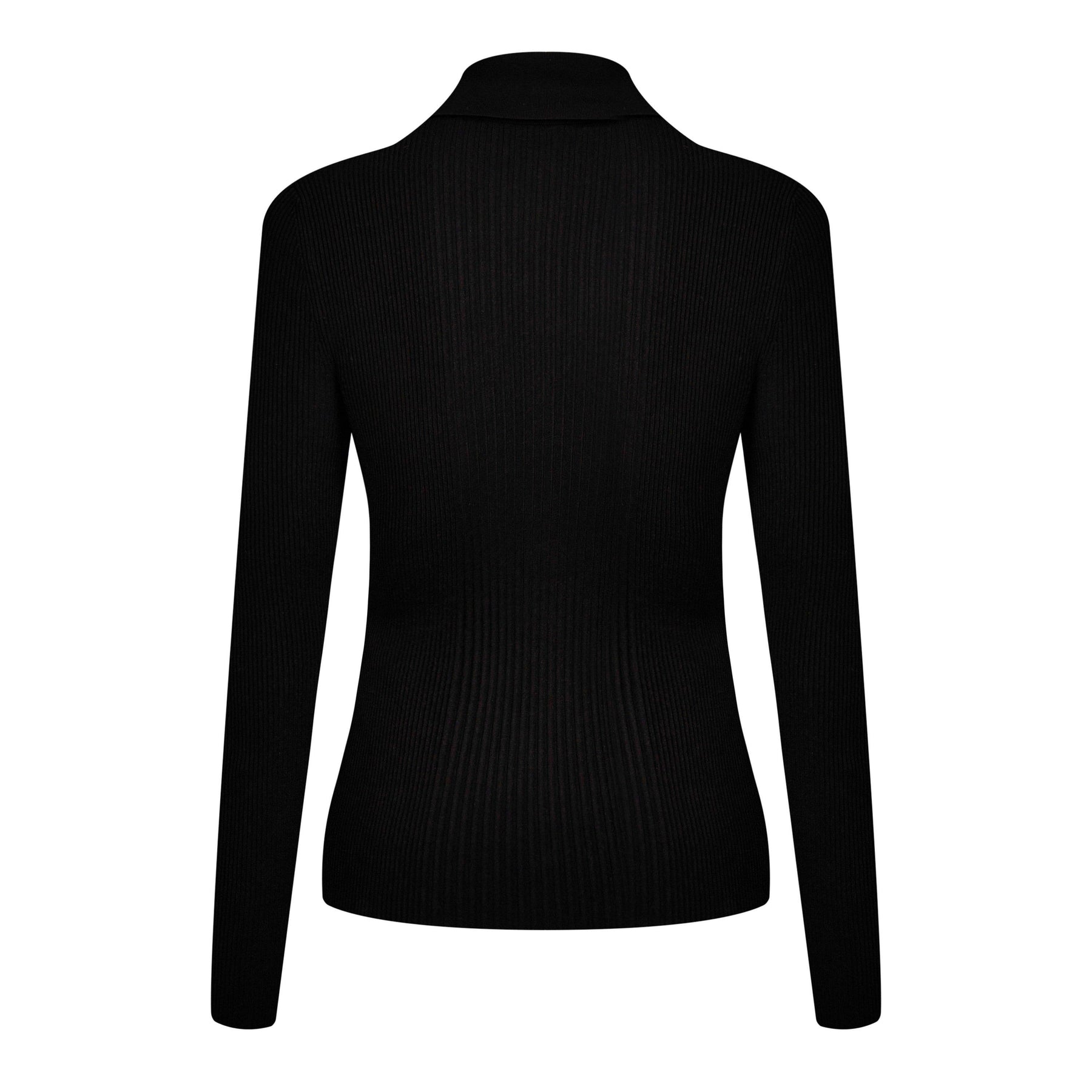 Women's Viscose Fine Rib Polo Shirt
