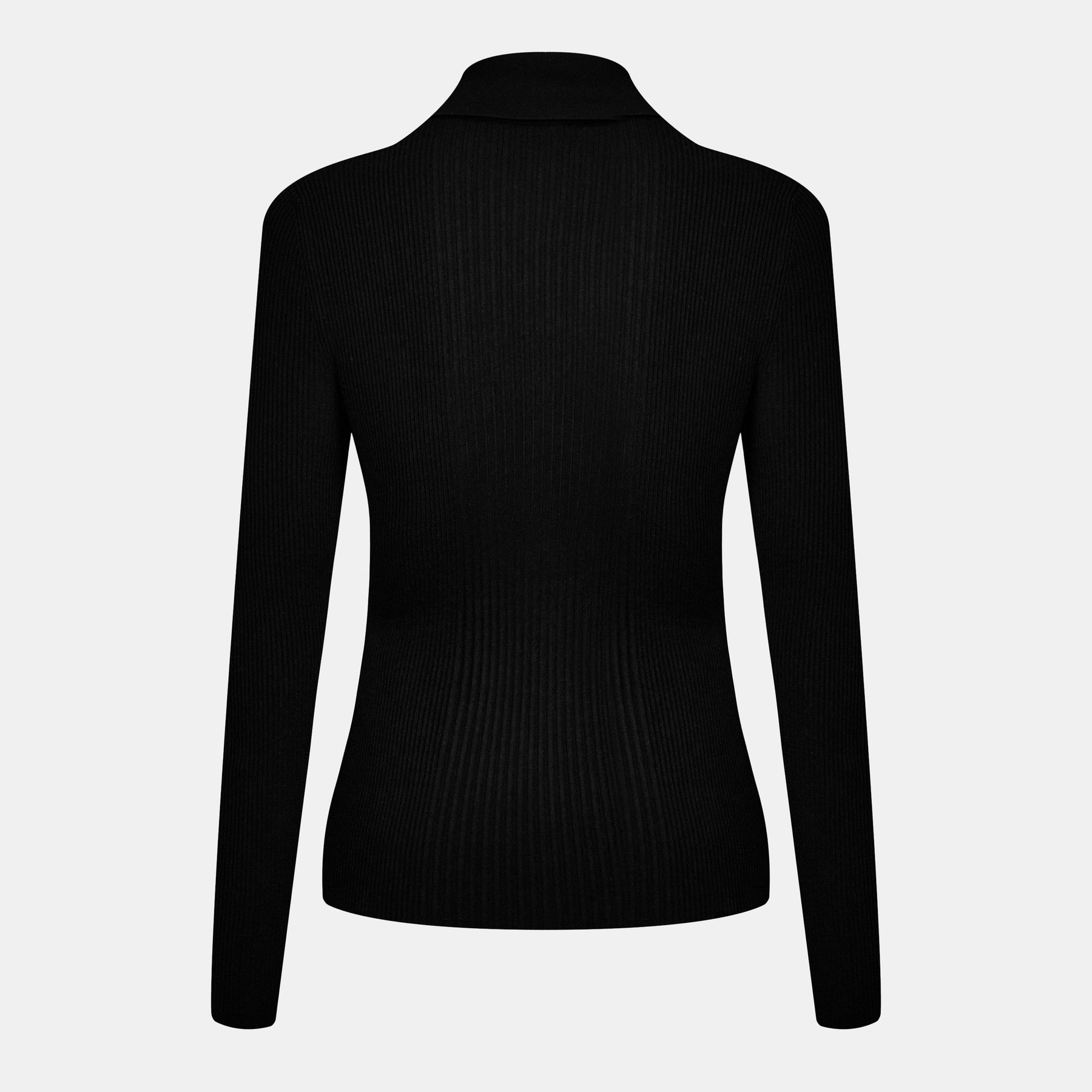 Women's Viscose Fine Rib Polo Shirt