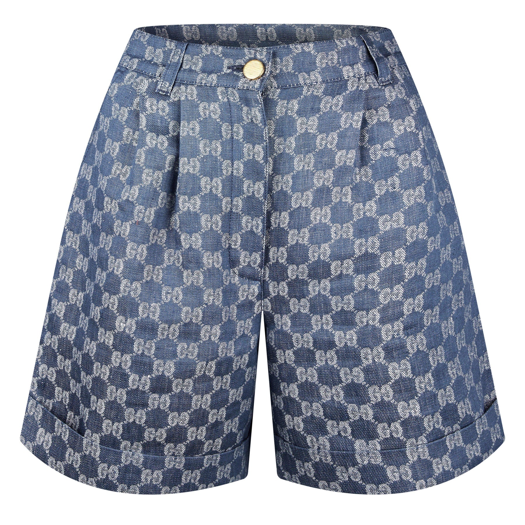 GG Supreme Denim Shorts