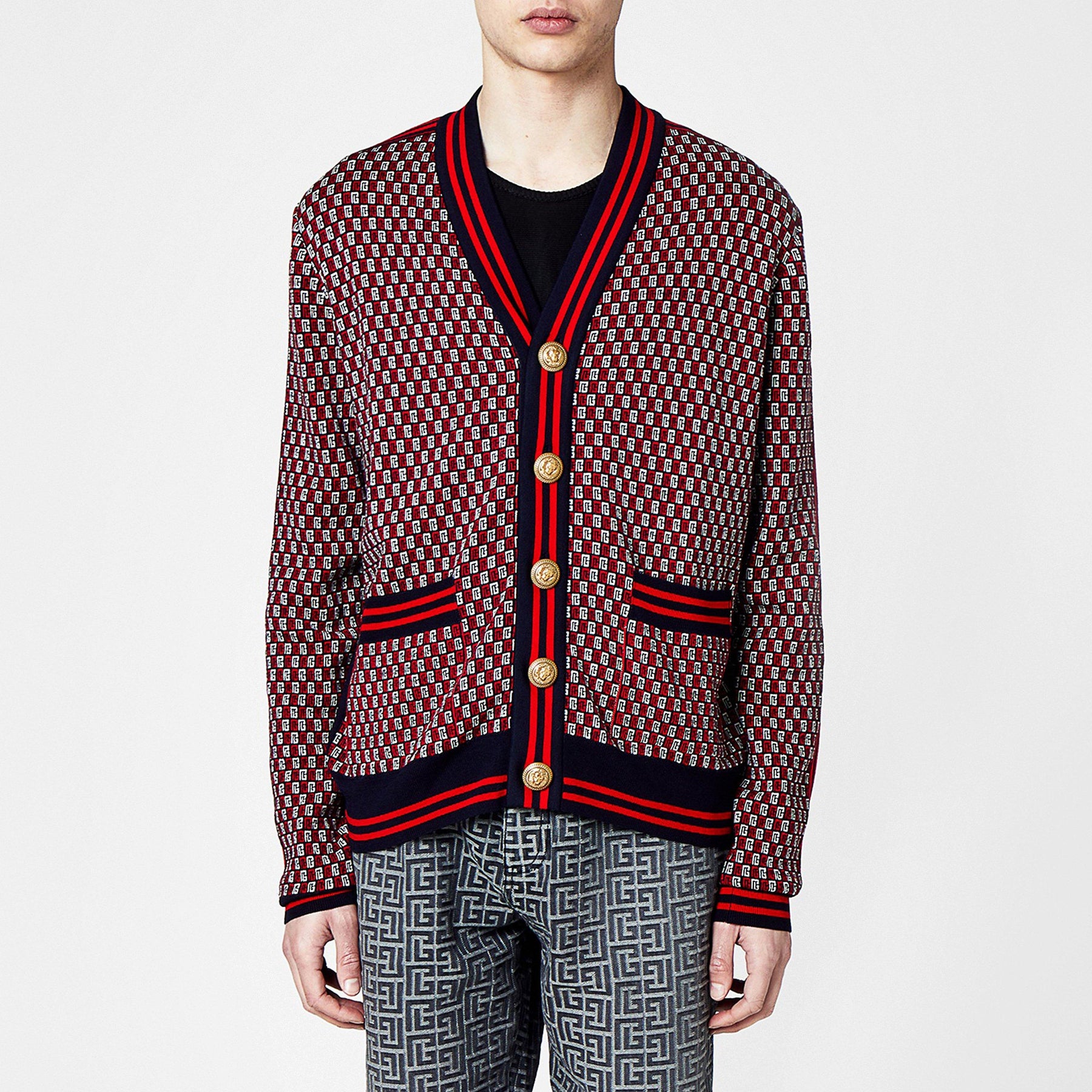 Monogram Cardigan