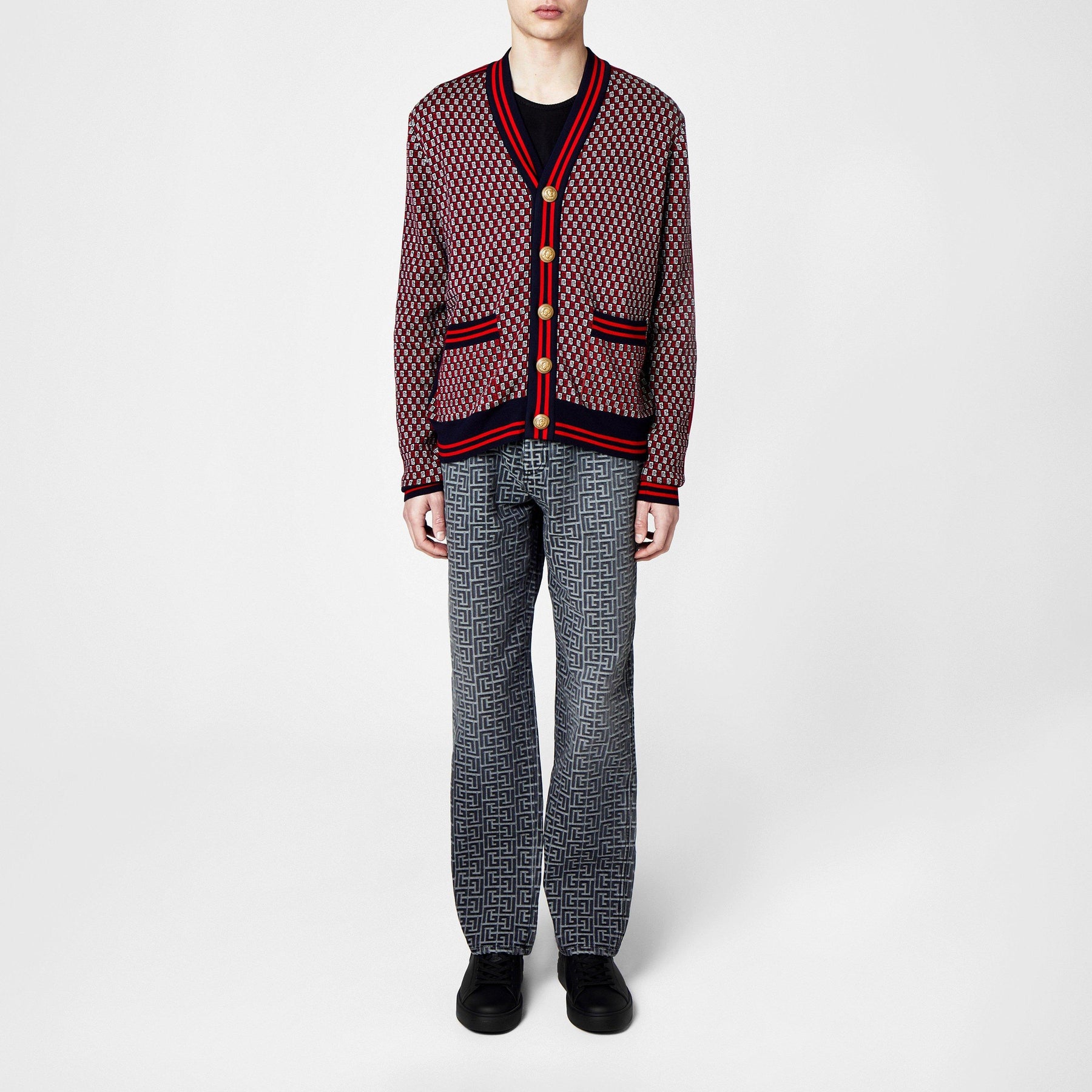 Monogram Cardigan