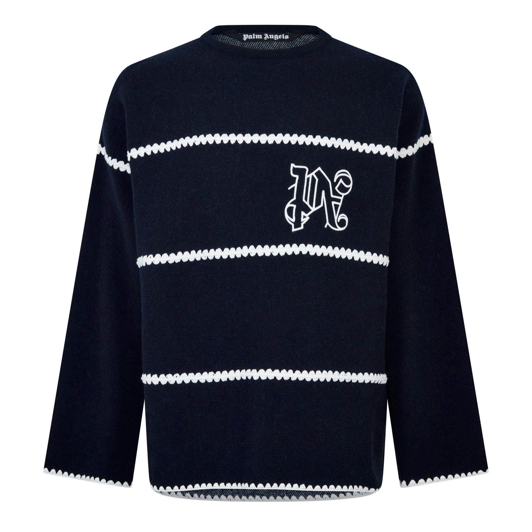 Monogram Striped Sweatshirt