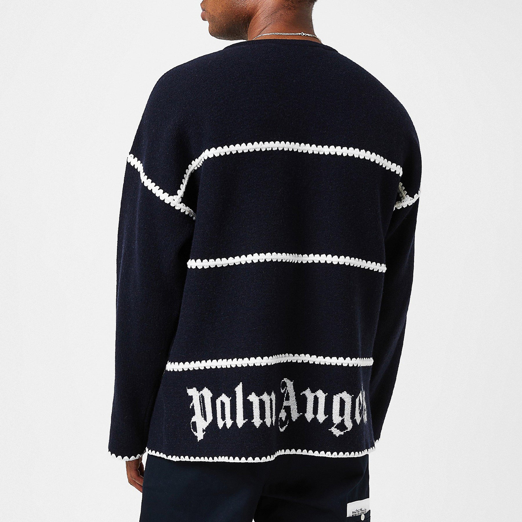 Monogram Striped Sweatshirt