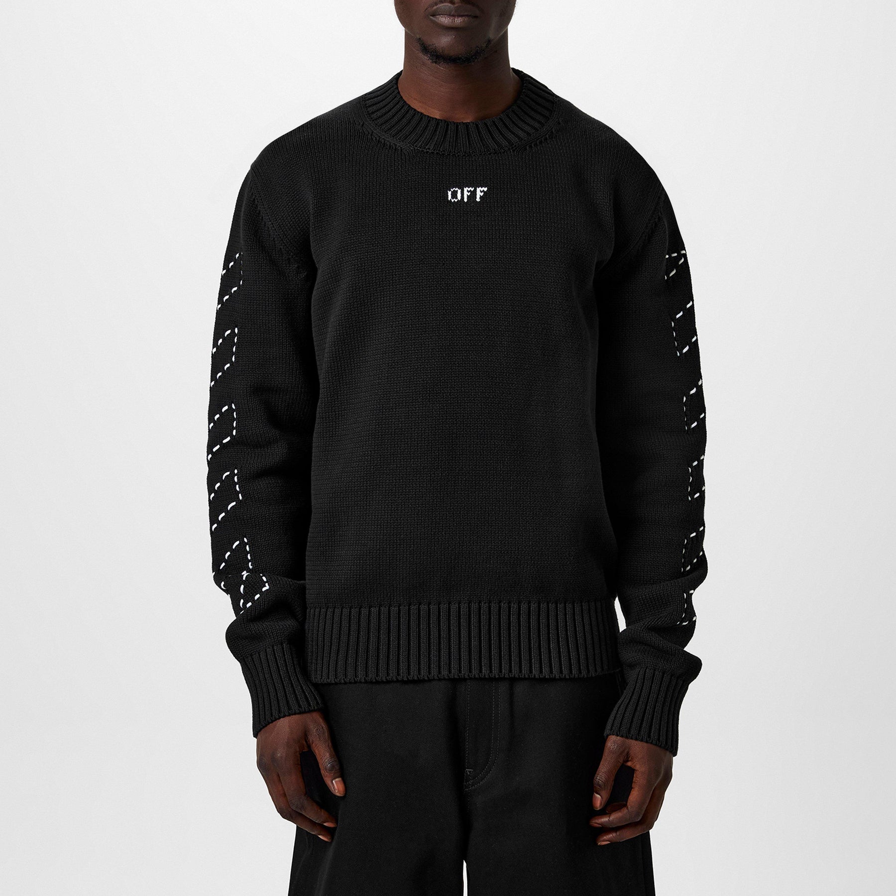 Stitch Arrow Knit Sweater