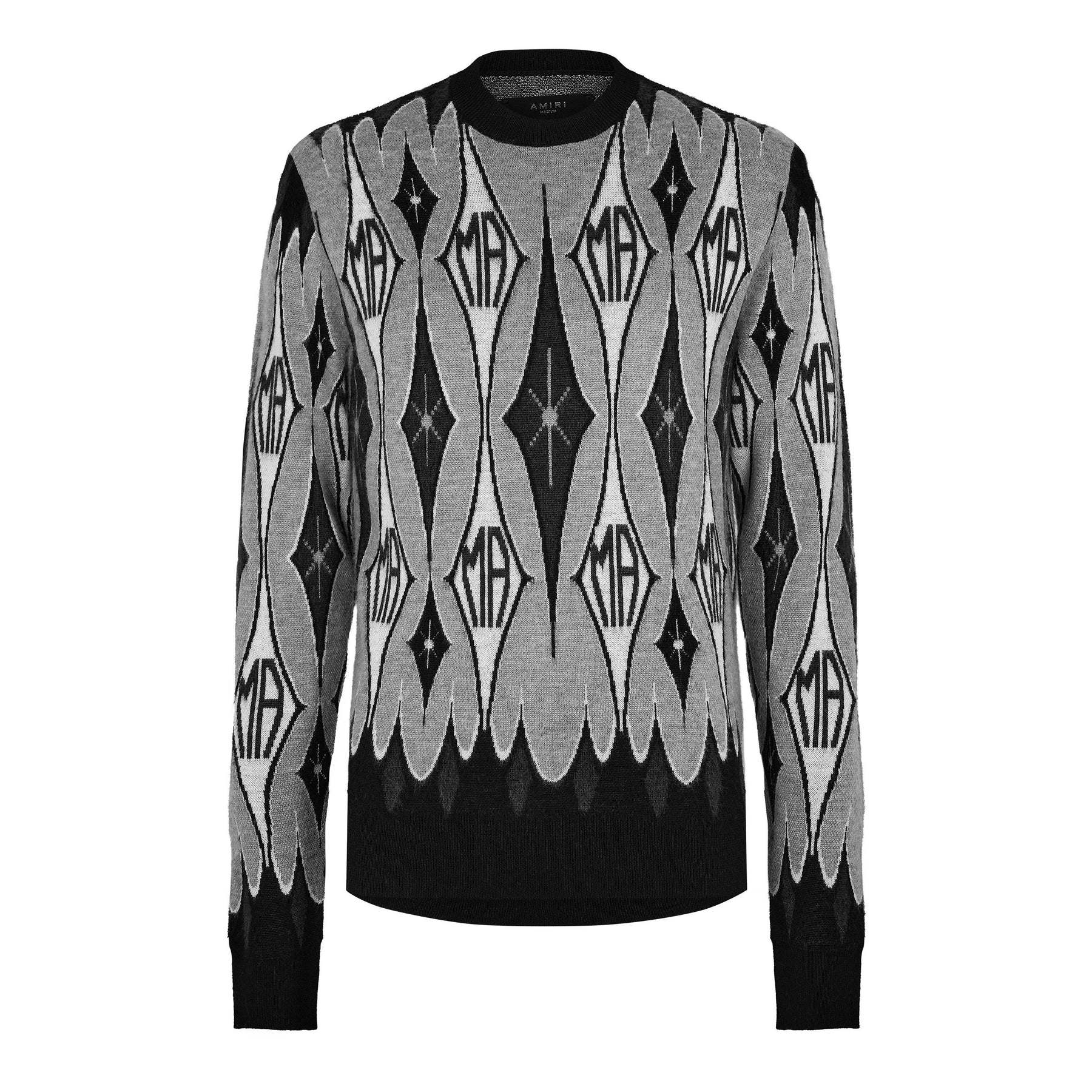 Argyle Jacquard Sweater