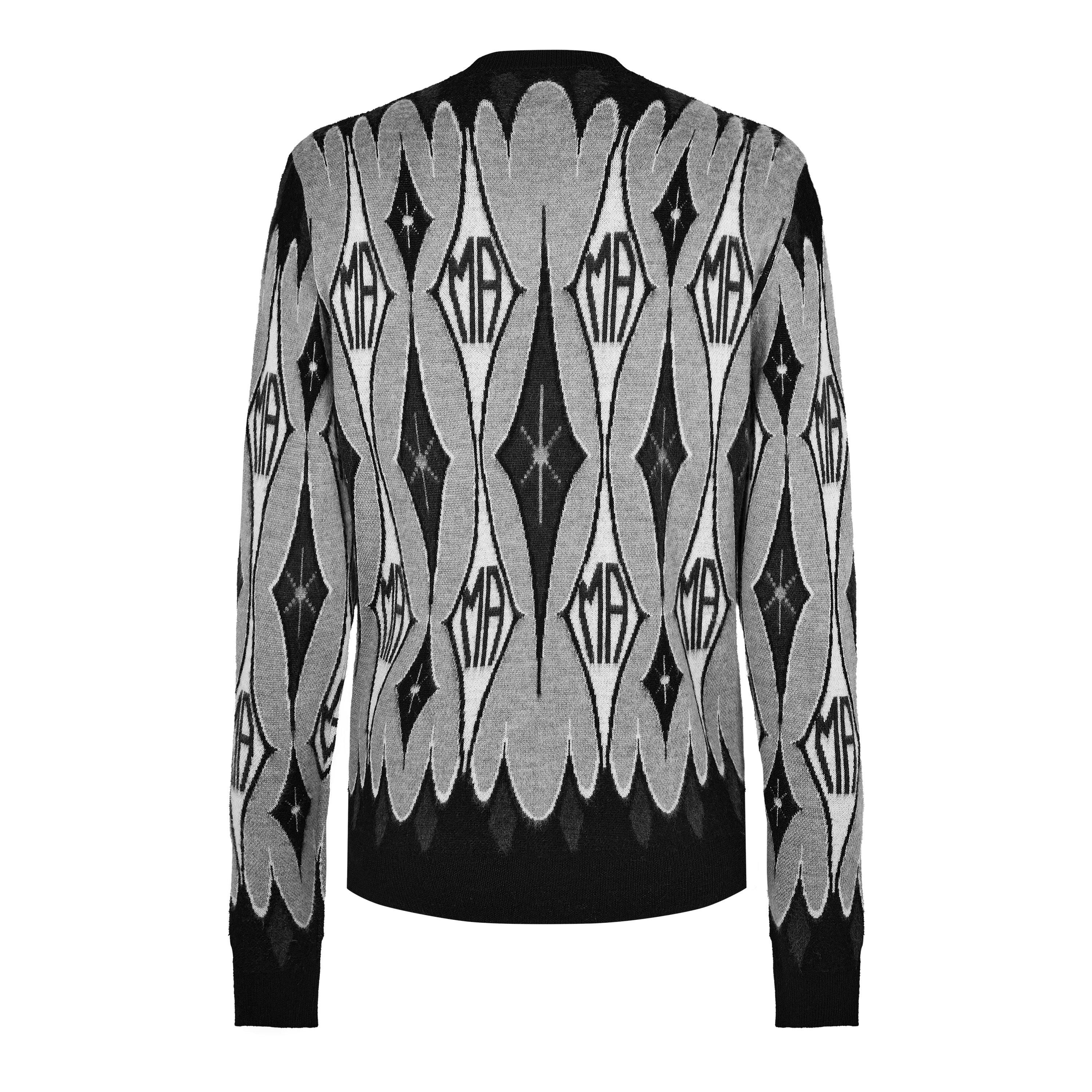 Argyle Jacquard Sweater