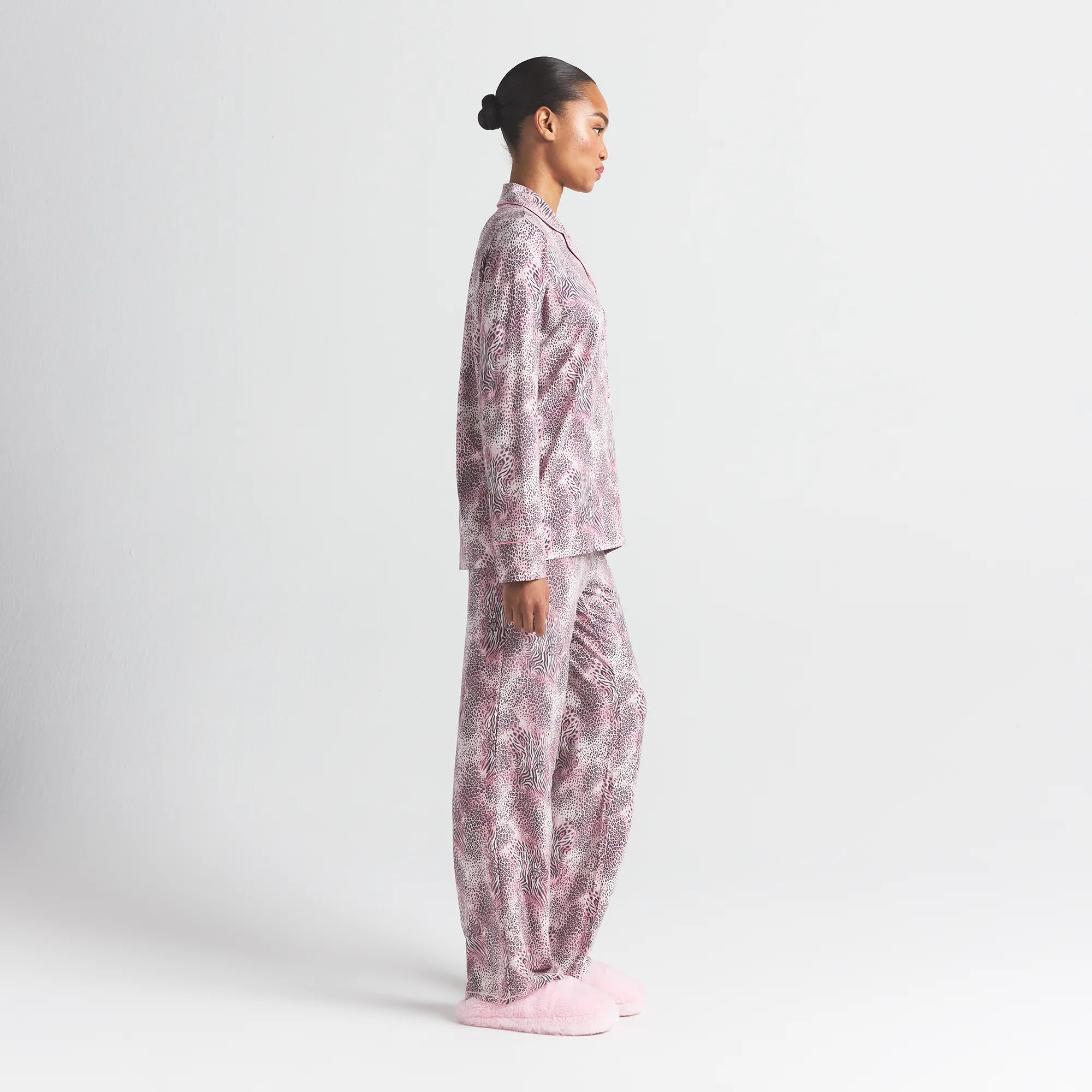Skims Sleep Long Sleeve Button Up Set