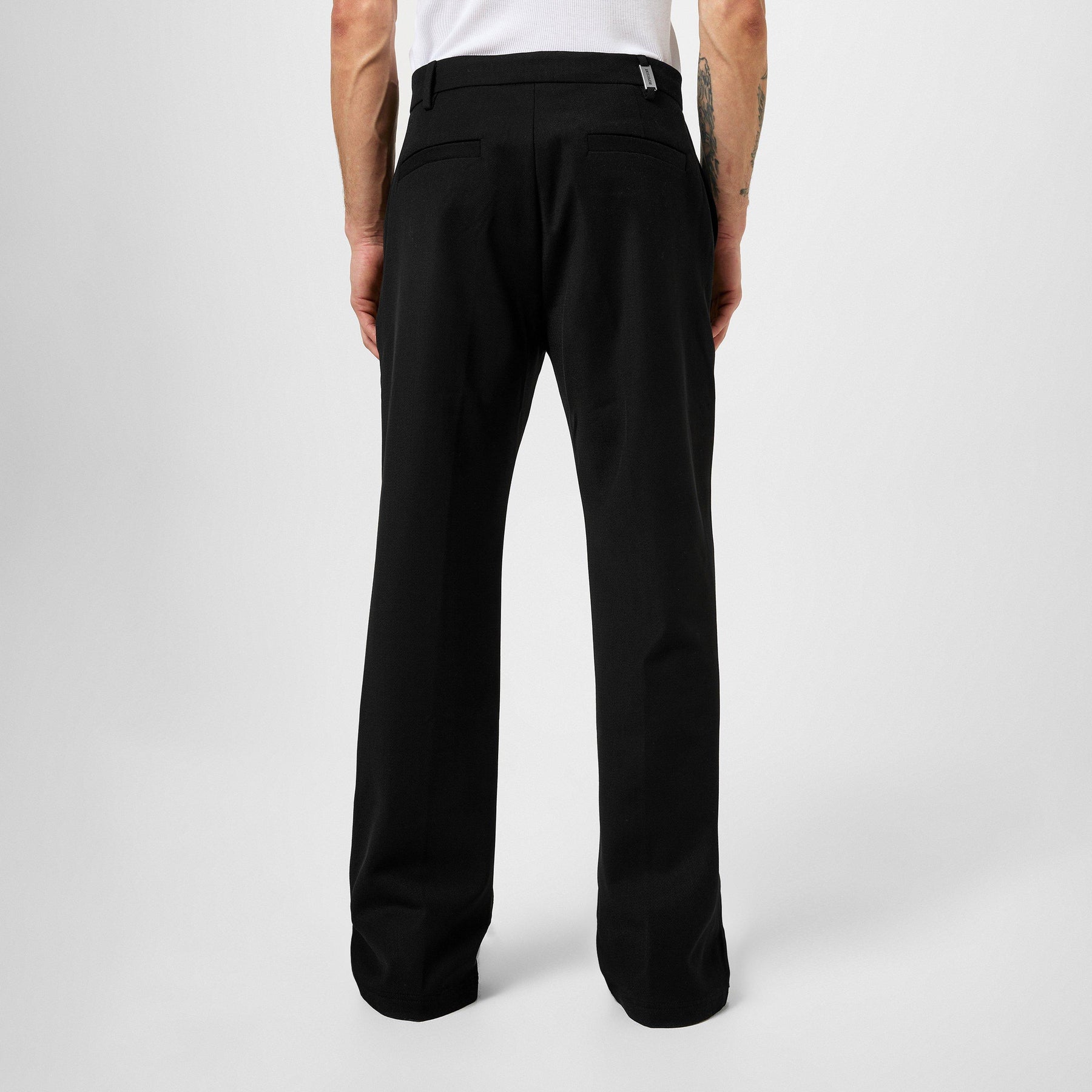 Stepped Hem Pants
