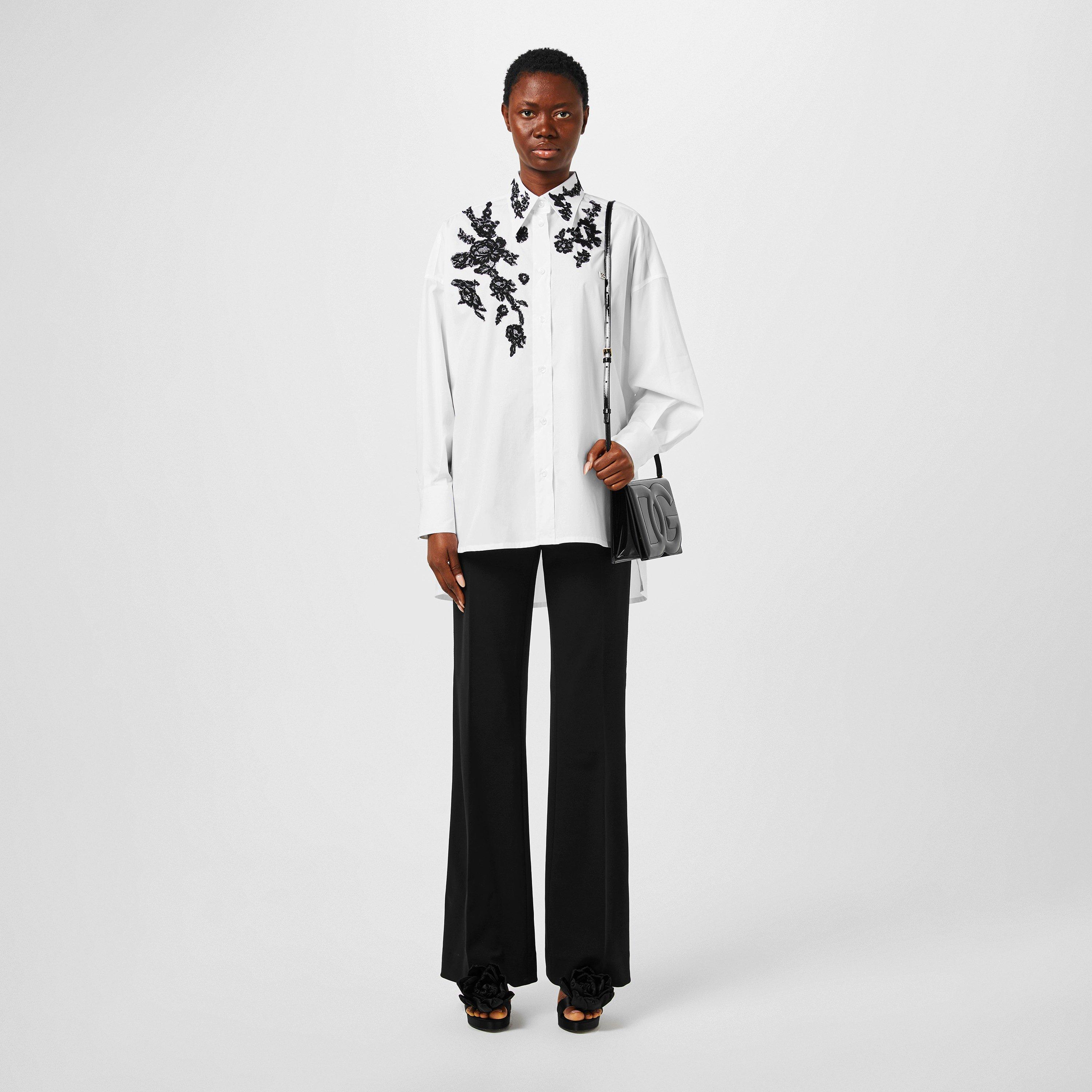 Stretch Jersey Flared Pants