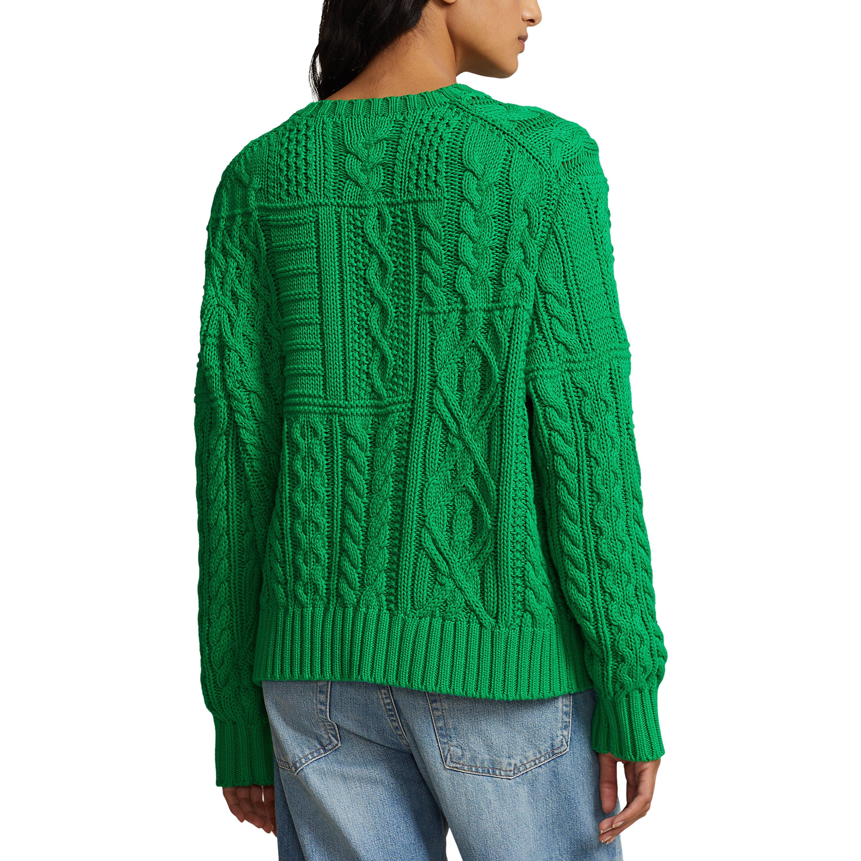 Aran Flag Knit Jumper