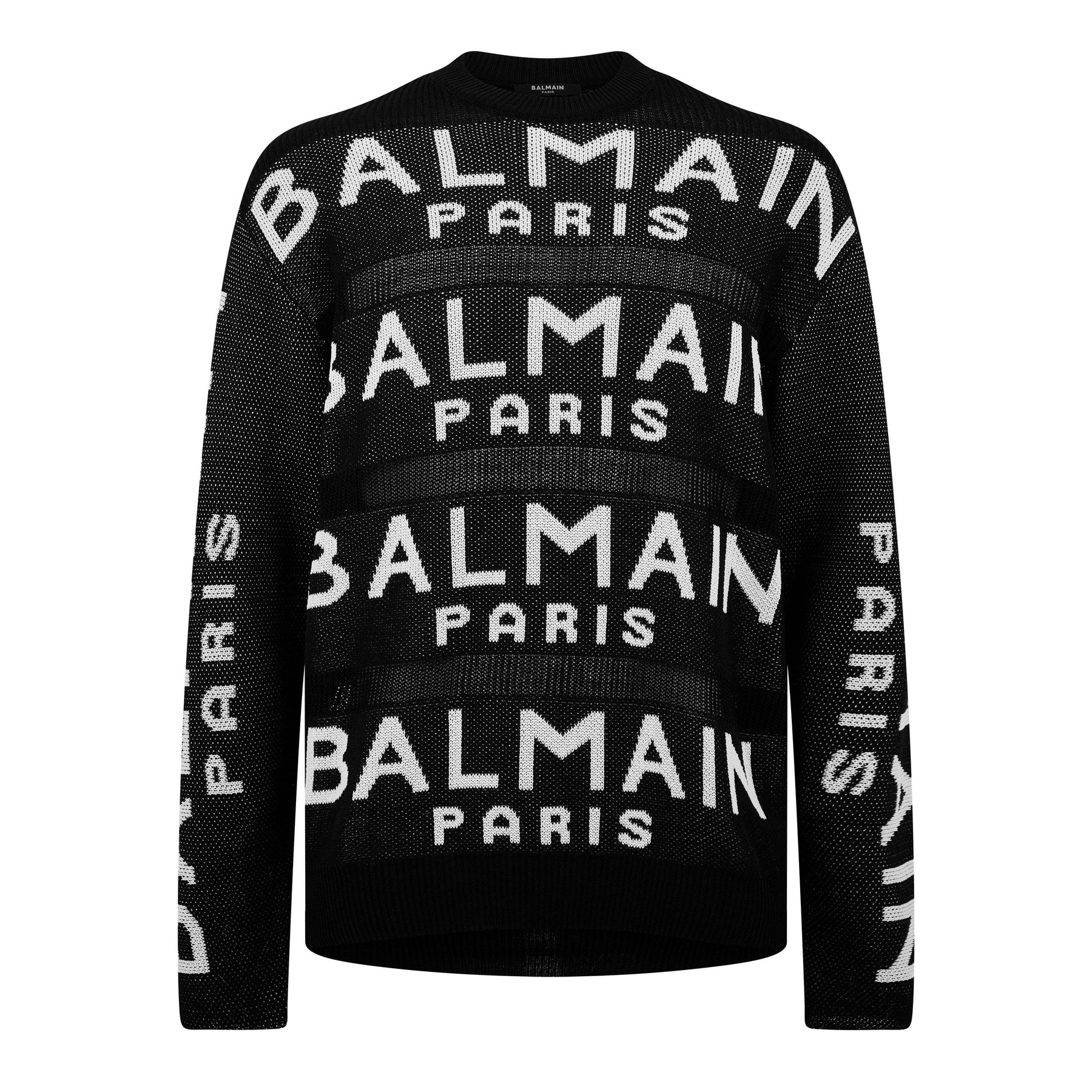 Logo Intarsia Knitted Jumper
