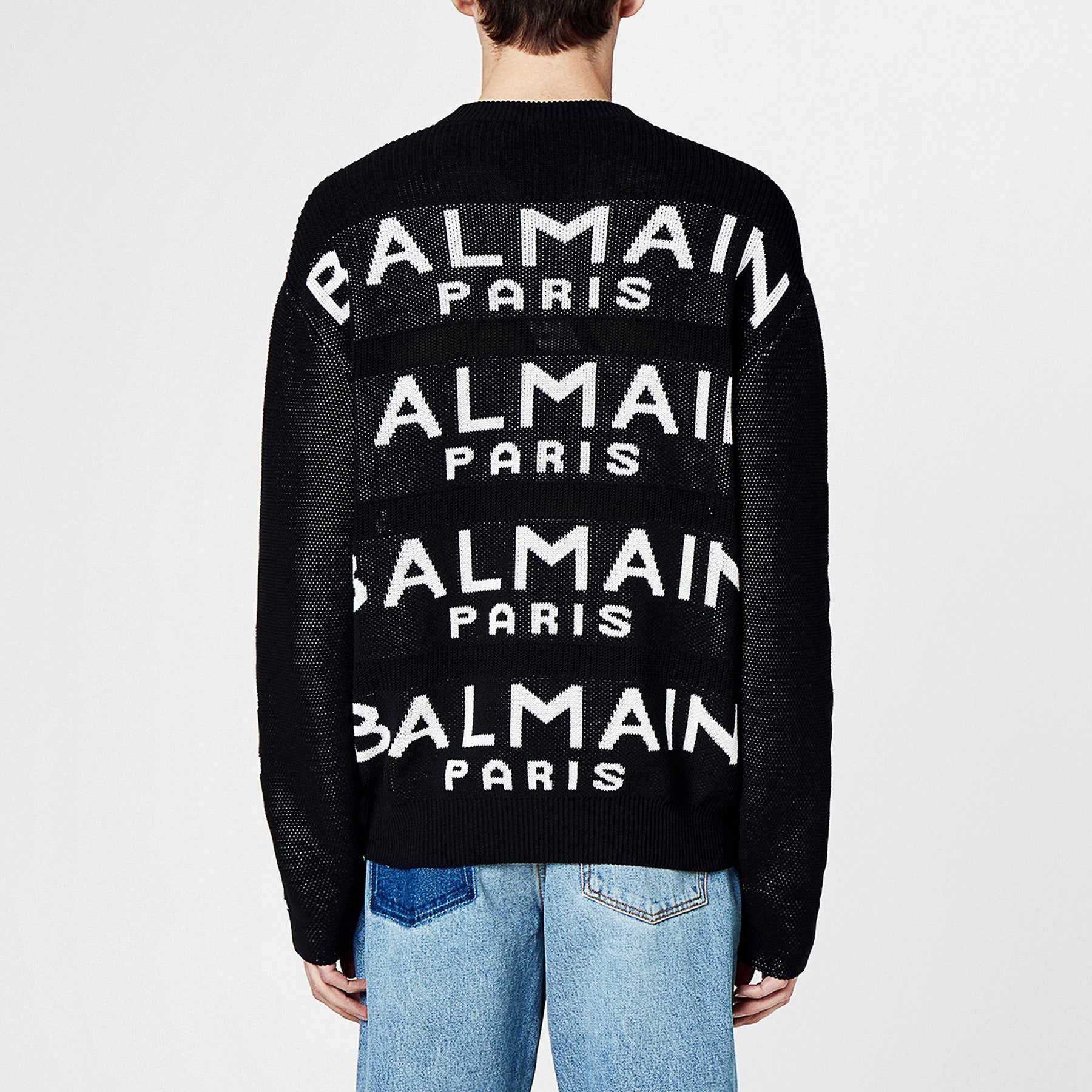 Logo Intarsia Knitted Jumper