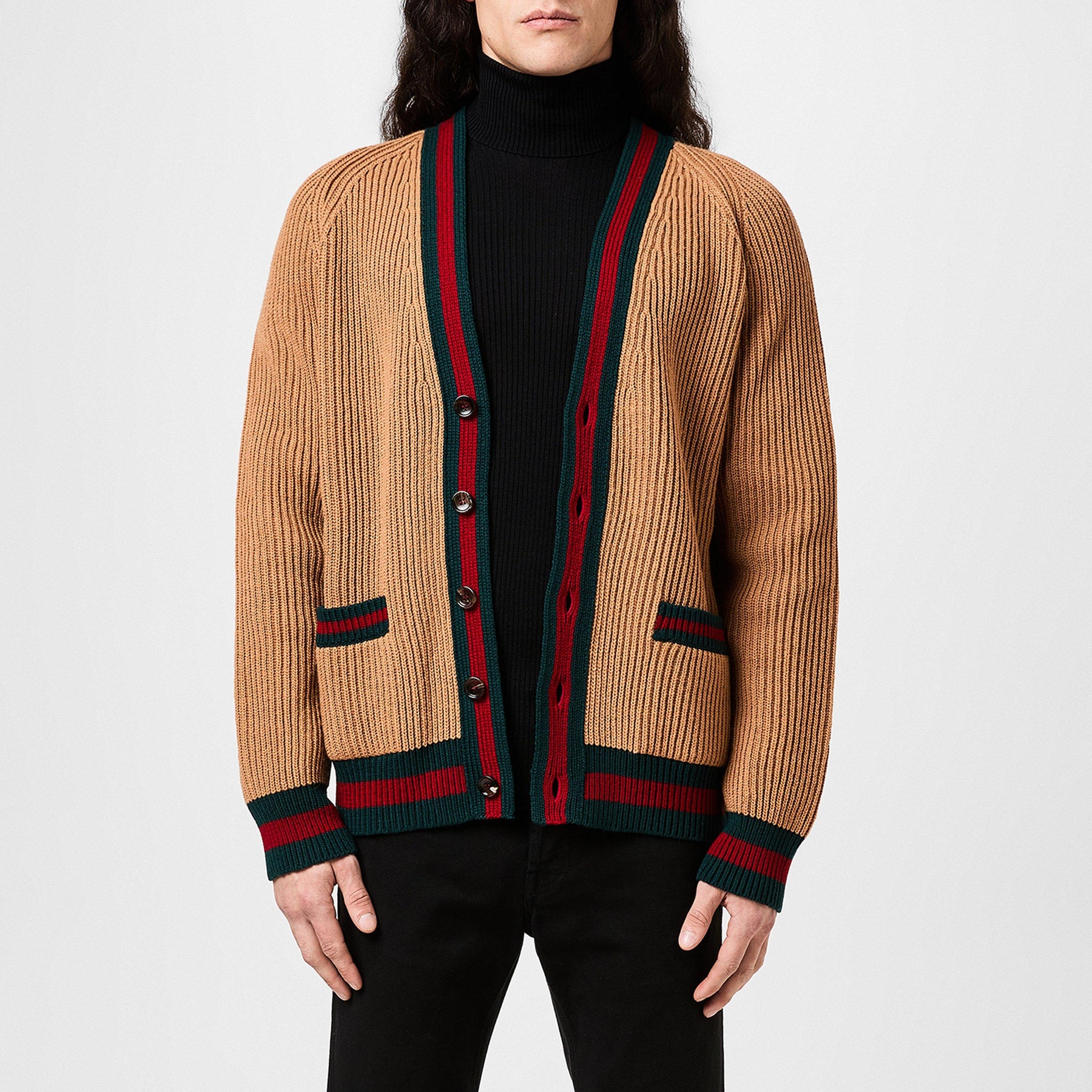 Knitted Web Cardigan