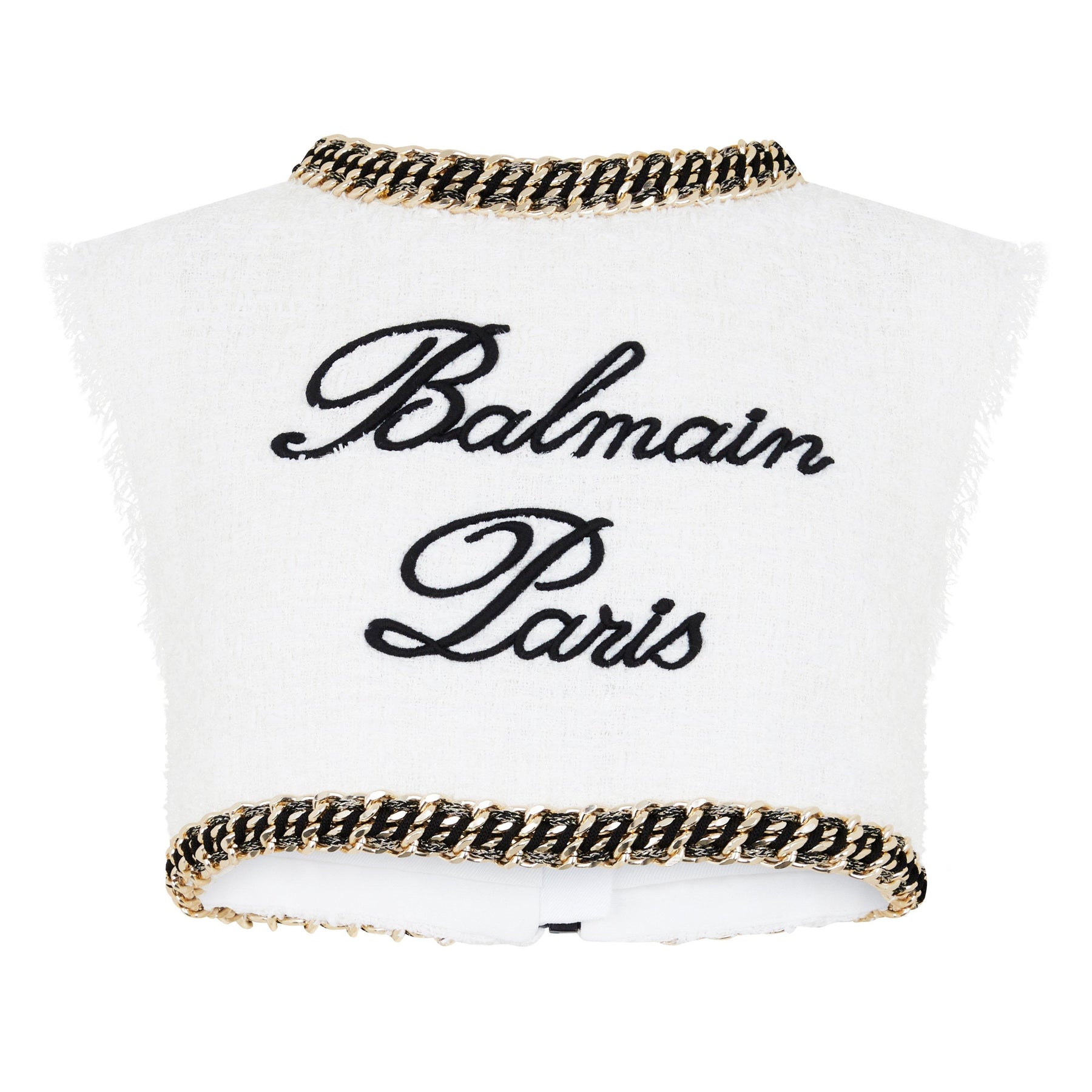 Embroidered Crop Top