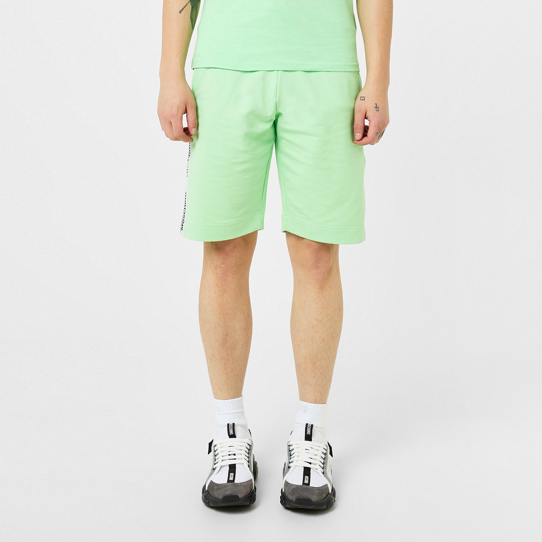 Logo Tape Track Shorts