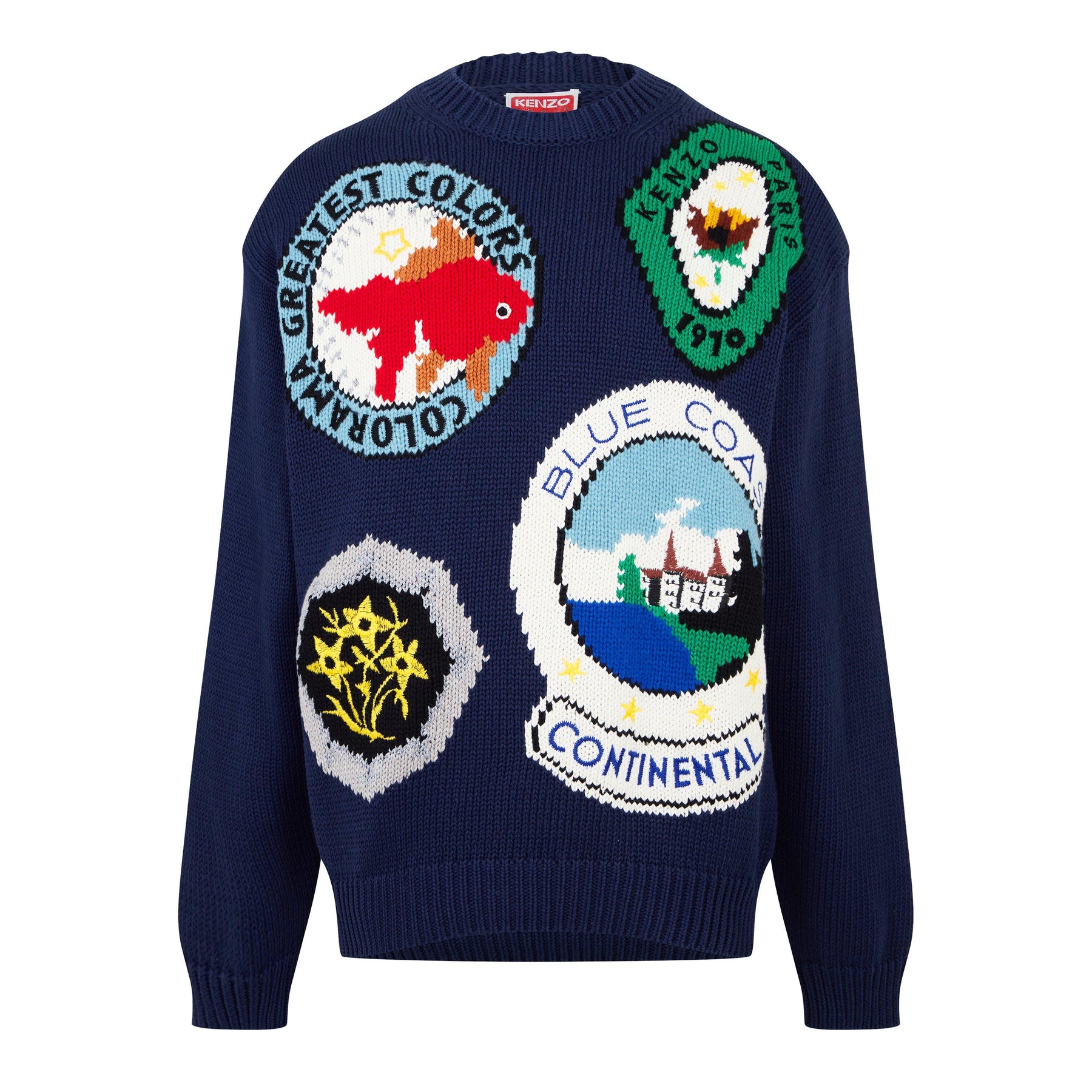 Hand-Embroidered Sweater