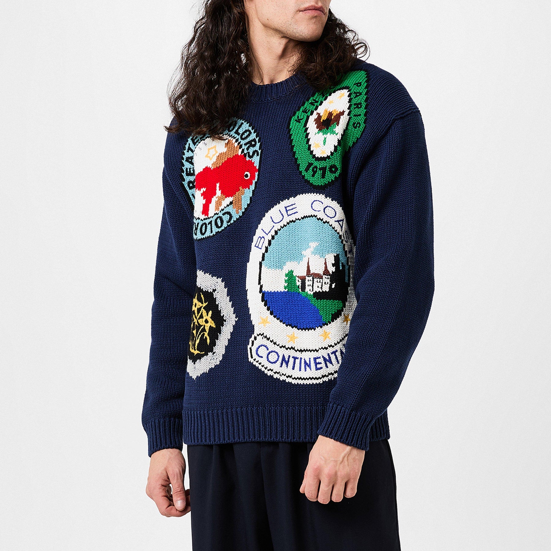 Hand-Embroidered Sweater