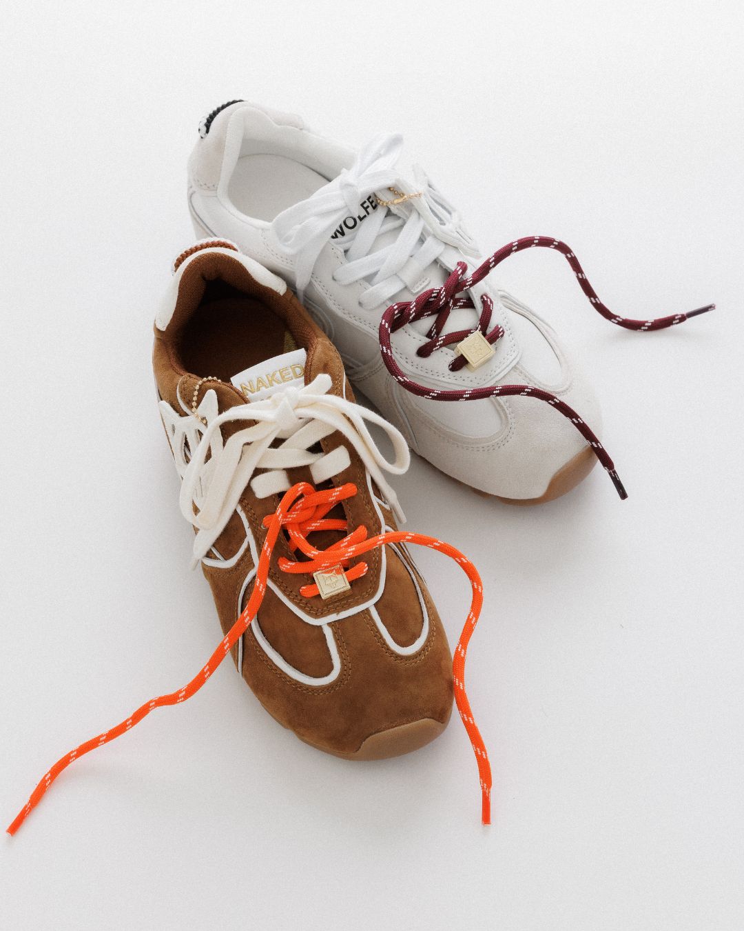 Adored White Suede/Leather