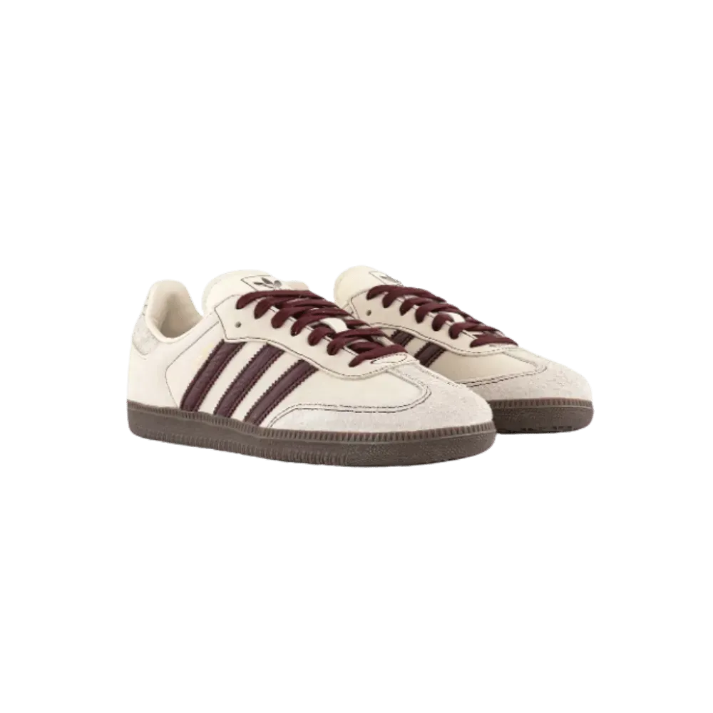 Samba OG 'Putty Grey Maroon'