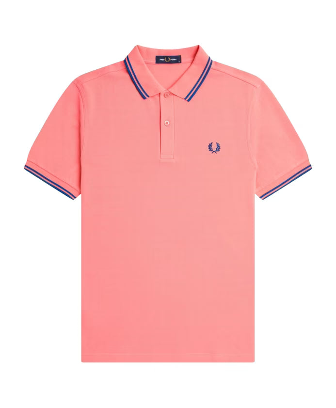 Fred Perry Slim Fit Twin Tipped Polo