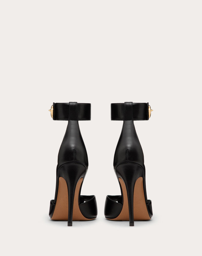 V-Logo Locker Calfskin Sandal