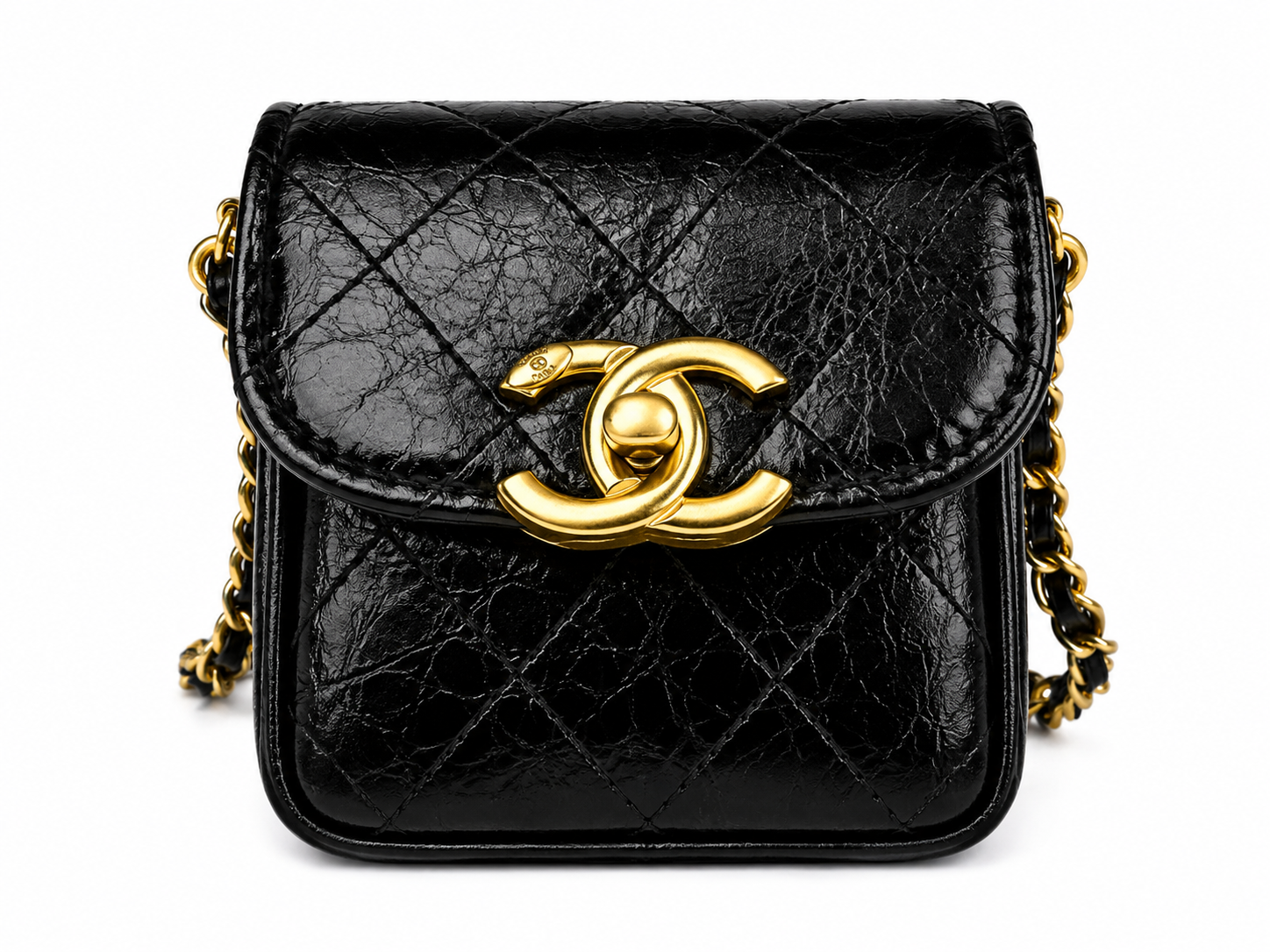 Black & Gold Hardware Make Up Bag & Coin Purse & Pouch VIP GIFT