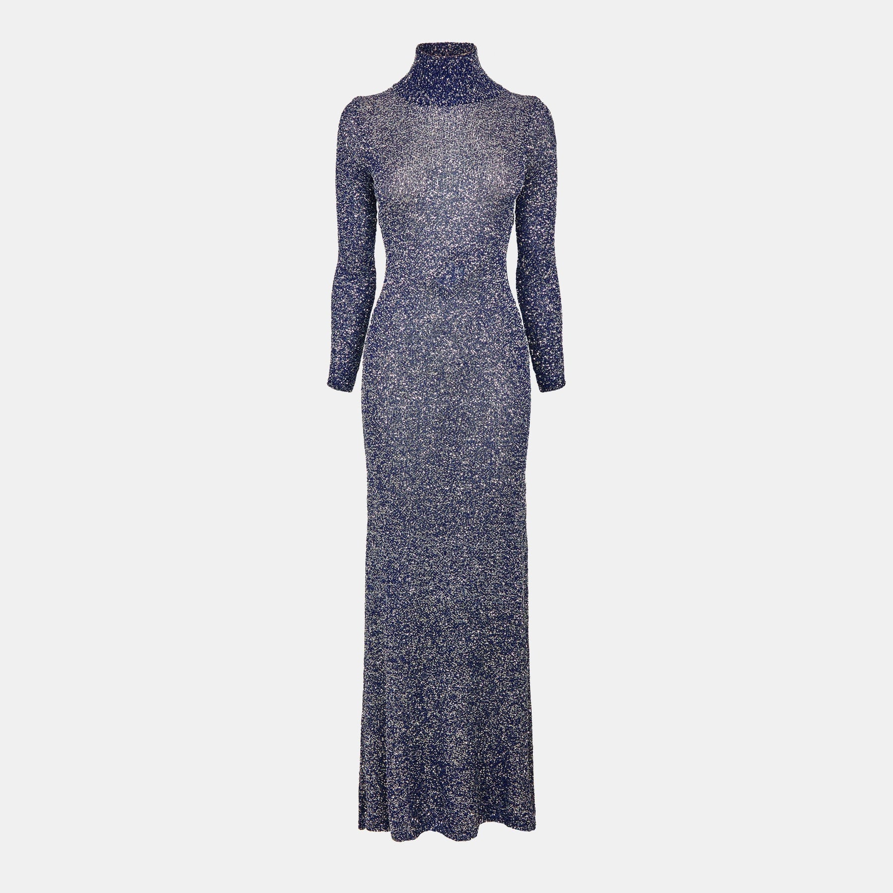 Sequin Knit Maxi Dress