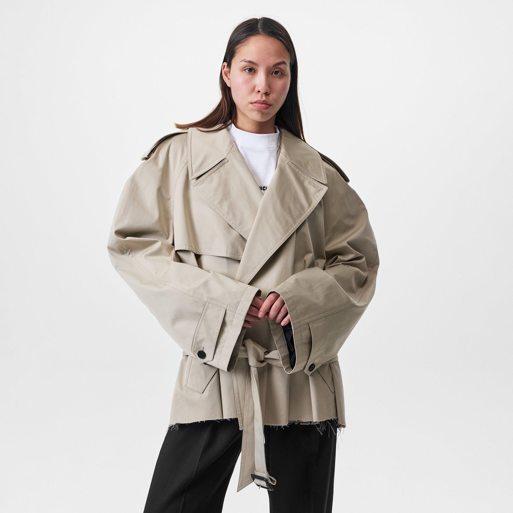 Short Trench Coat