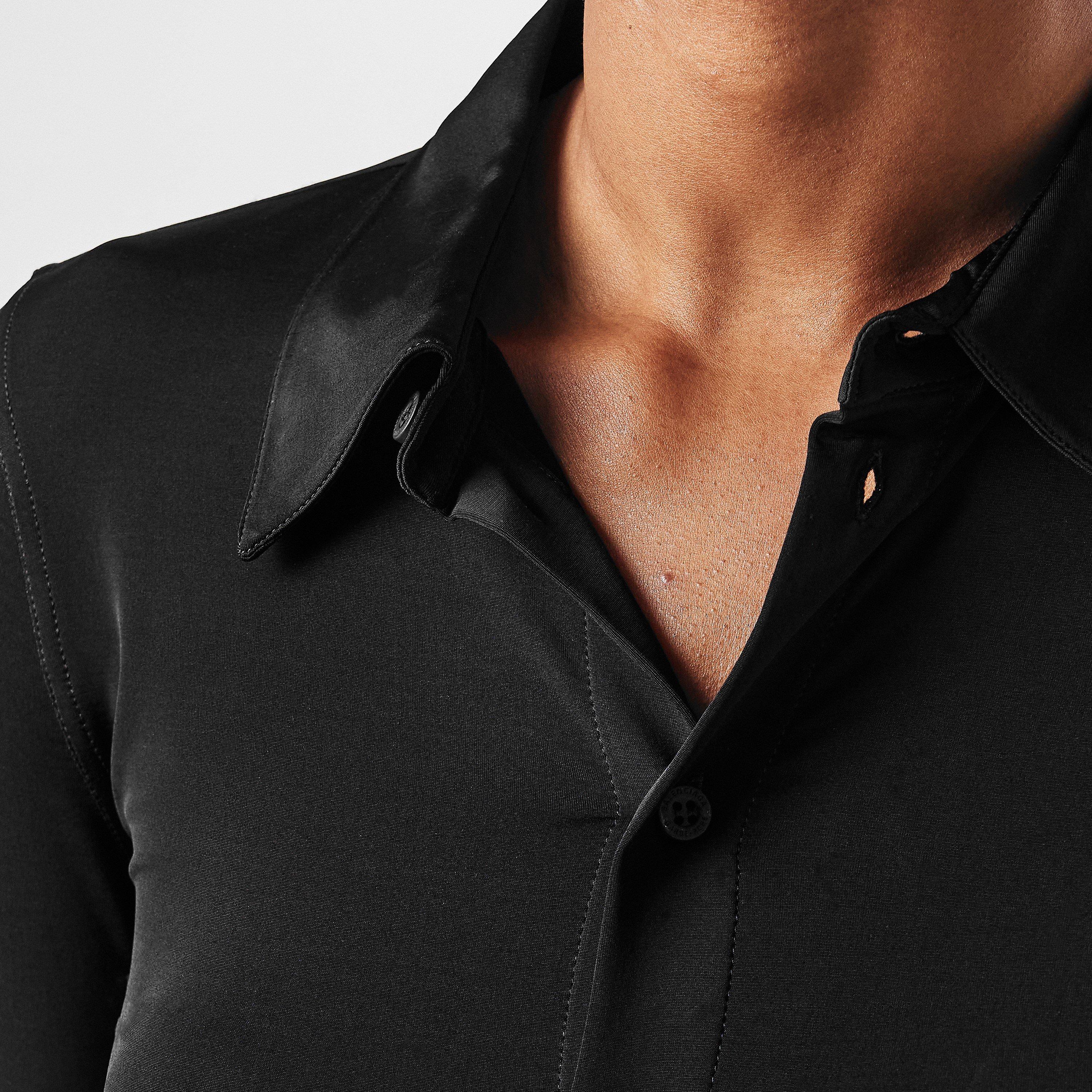 Women's Long-Sleeve Plain Shirt