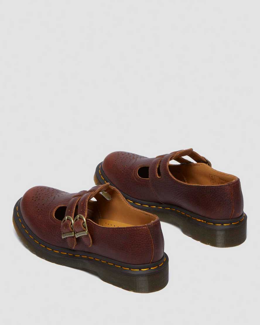 8065 Ambassador Mary Jane Shoes — Cashew