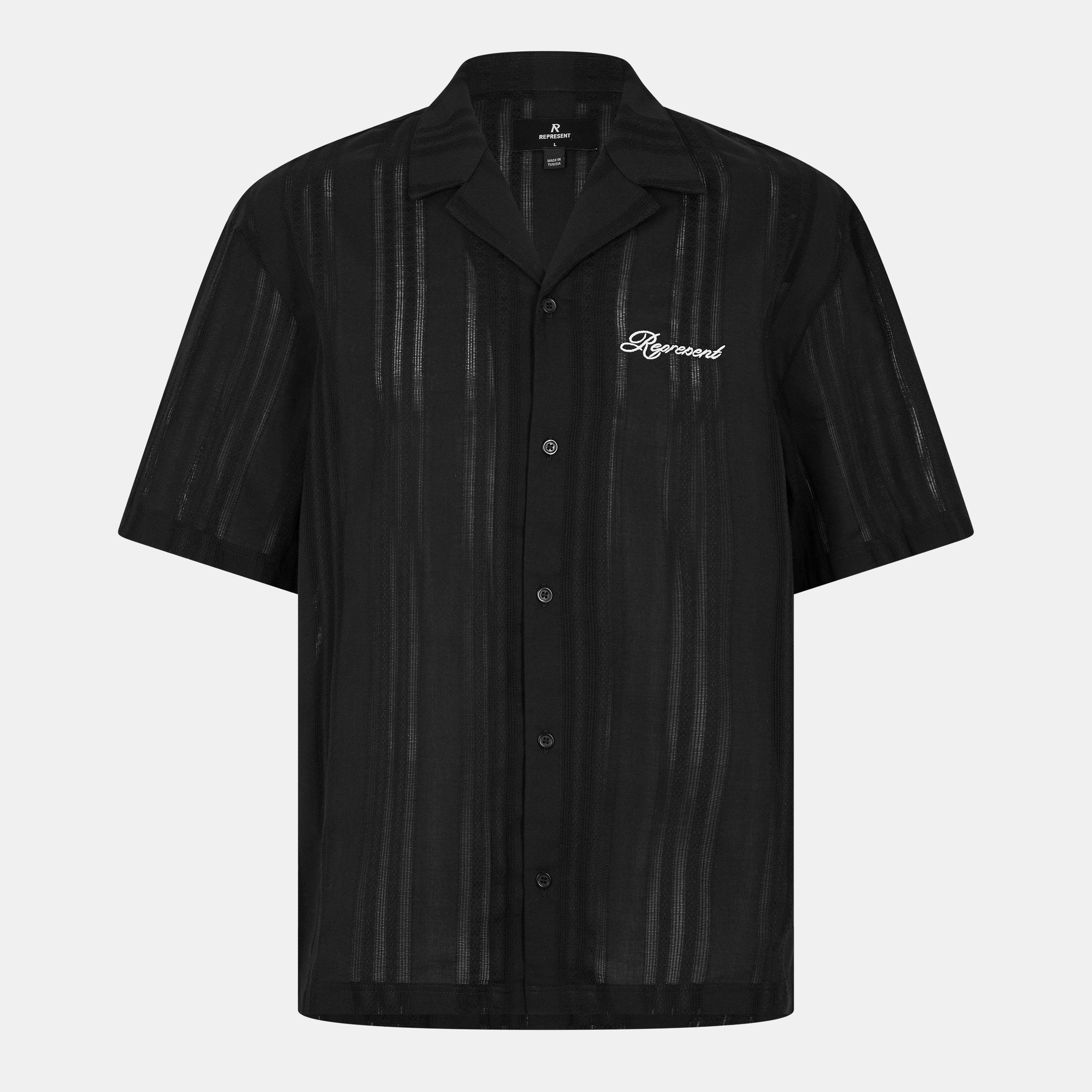 Men's Rep Embroidered Bowling Shirt, Design Shirt