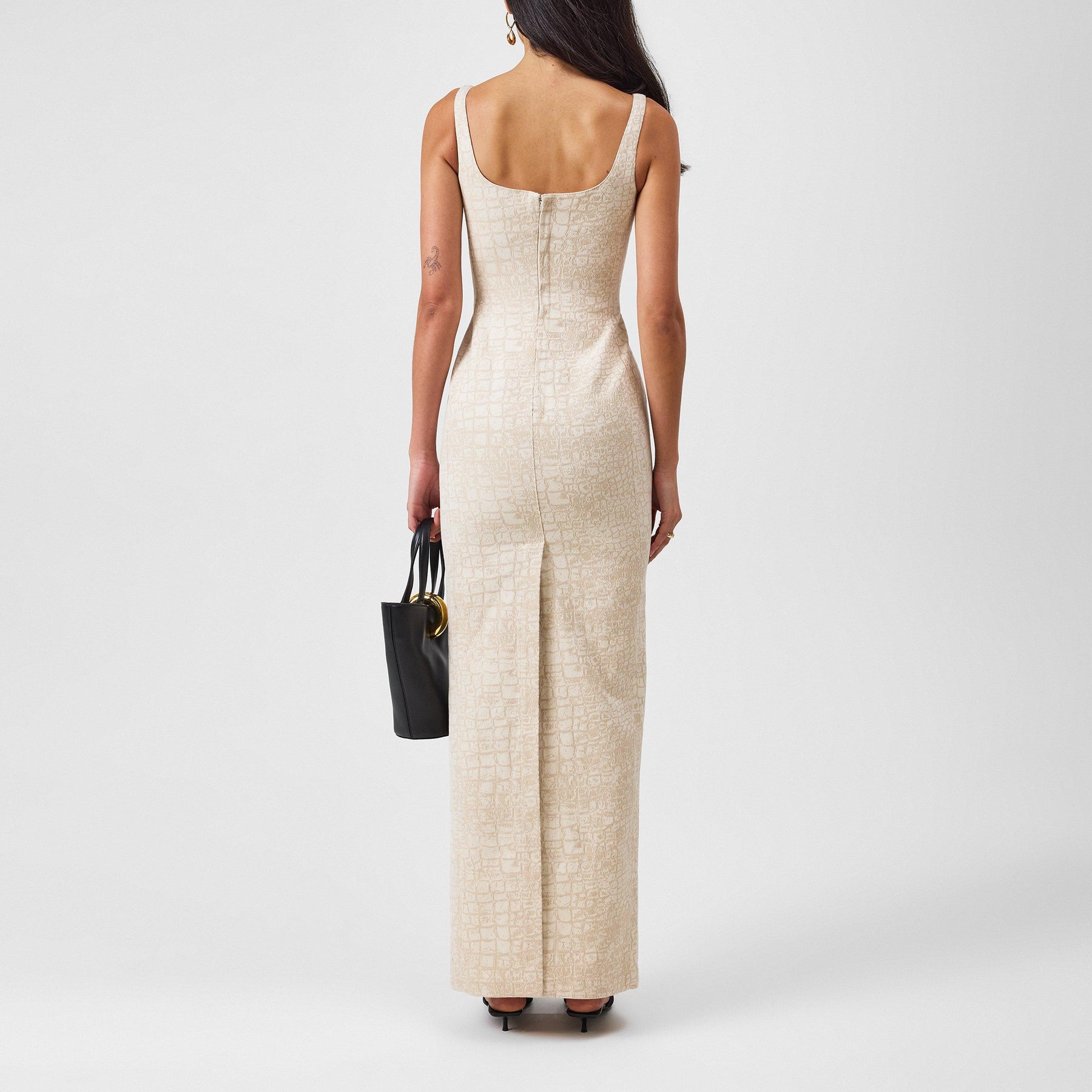 Croc Maxi Dress