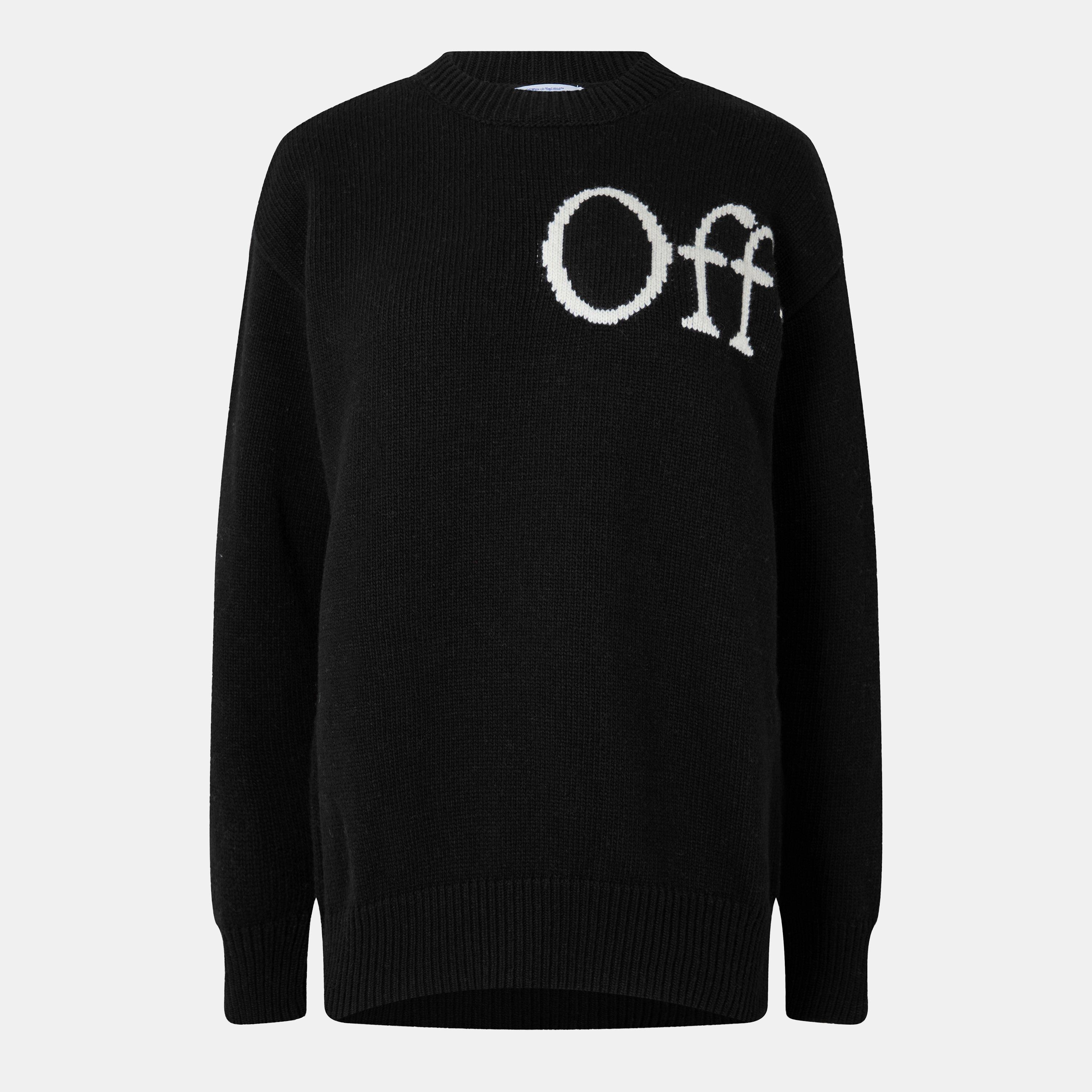 Logo Relaxed Fit Crew Neck Jumper