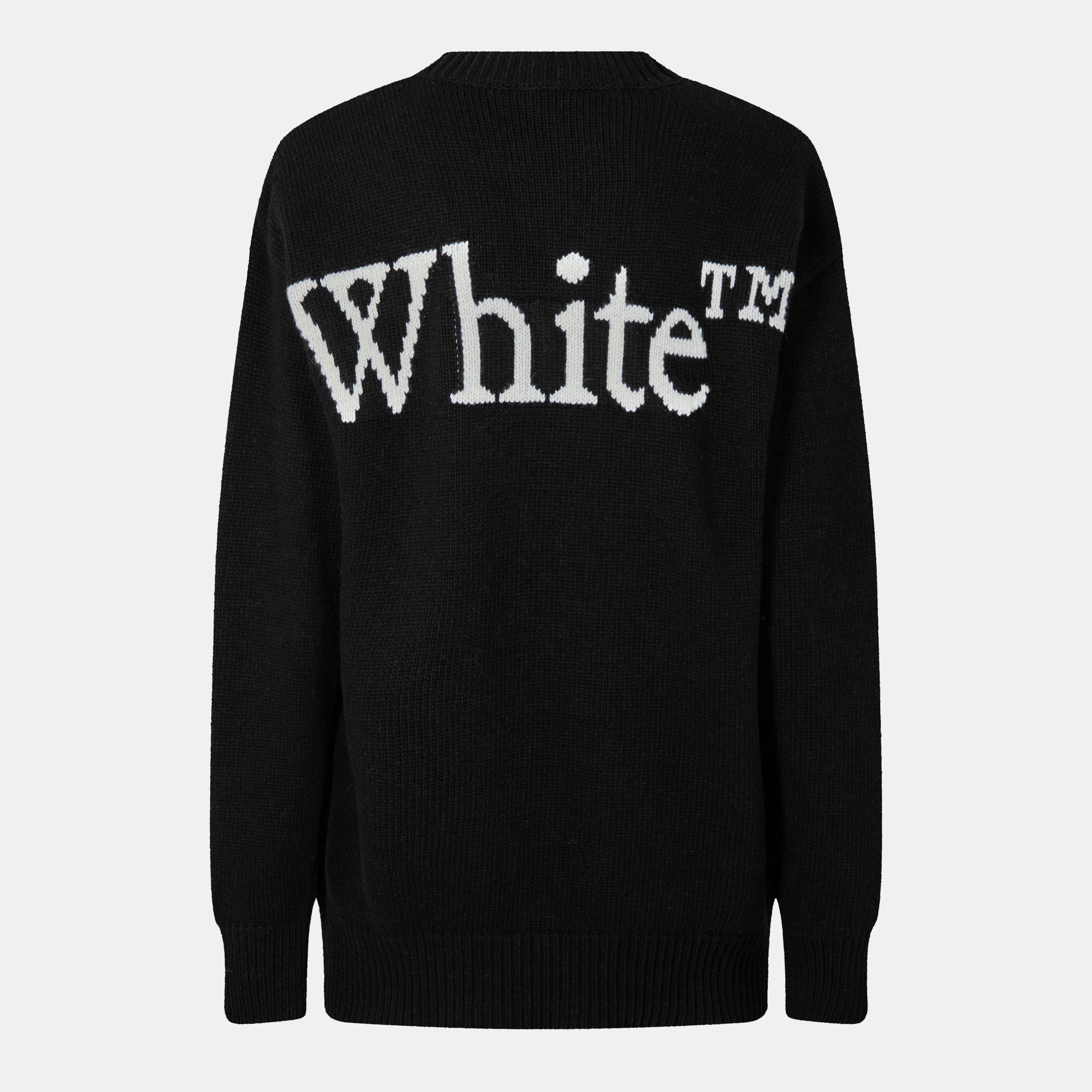Logo Relaxed Fit Crew Neck Jumper